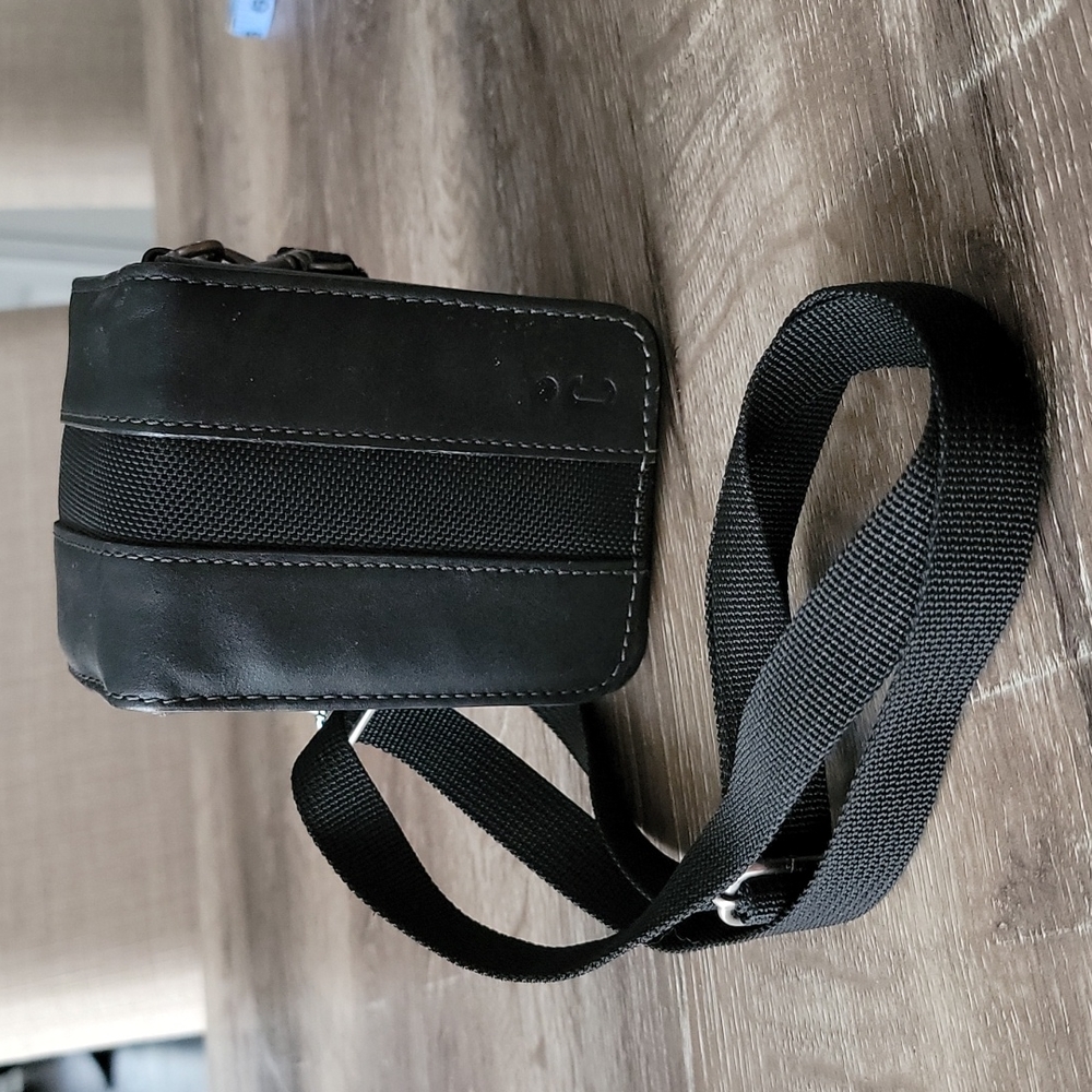 Vintage Y2K Icon Faux Leather Small Cube Shape Multi-wear Crossbody Belt Bag